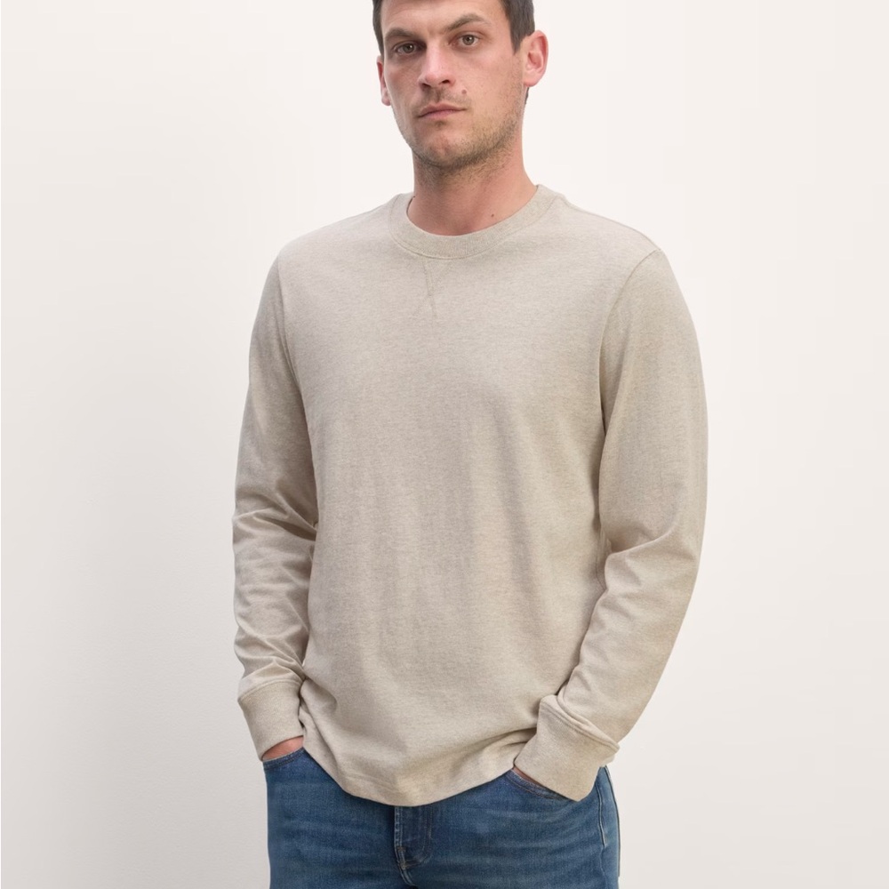 Everlane Men's The Premium-Weight Relaxed Crew